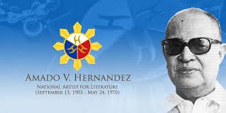 Kulturang Pinoy: Biography of : Amado V. Hernandez