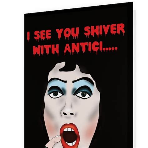 Rocky Picture Horror Show Birthday Card Etsy Singapore