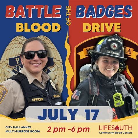 Battle Of The Badges City Of Valdosta Ga