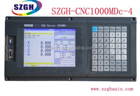 Szgh High Precision 4 Axis CNC Controller For Milling Machine With ATC