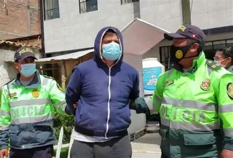 Huancayo Polic A Captura A Sujeto Implicado En Presunto Intento De