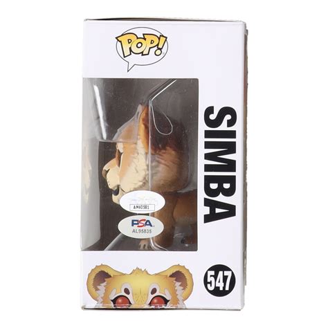 Mark Henn Signed Disney S The Lion King Simba Funko Pop Vinyl