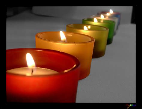 Rainbow Candles By Myskina On Deviantart