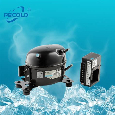 Secop 12 Volt Refrigerator Compressor Freezing Unit Refrigerator R134a Hp Bd35f Compressor