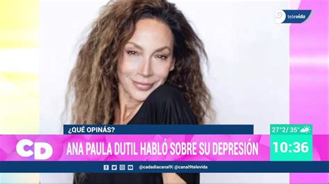 CASO ANA PAULA DUTIL CÓMO DIFERENCIAR TRISTEZA DE DEPRESIÓN YouTube