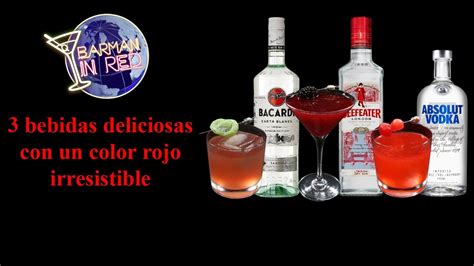 3 Bebidas Deliciosas Con Un Color Rojo Irresistible YouTube