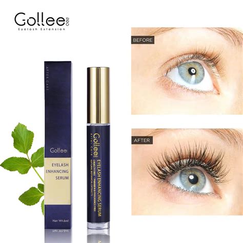 Gollee 6ml Wimpern wachstums serum fördert dickeres Wachstum Lifting