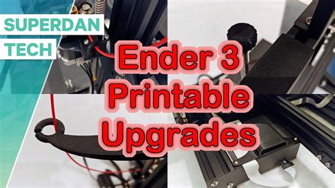 Ender 3 V3 Se Printable Upgrades