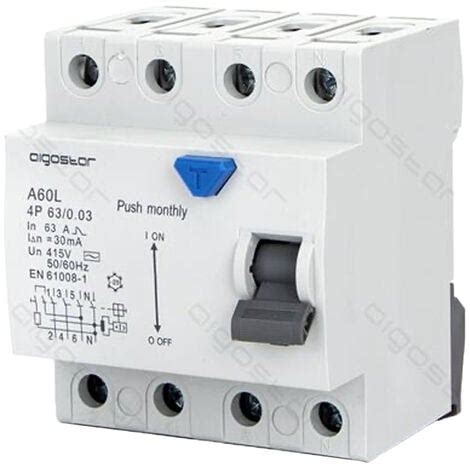 Interruttore Differenziale Salvavita Ac P A Ma V Protezione Da