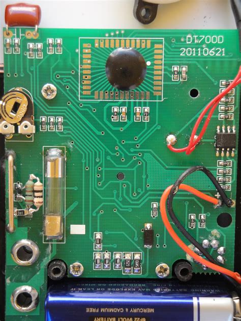 تعمیر مولتی متر DT700D