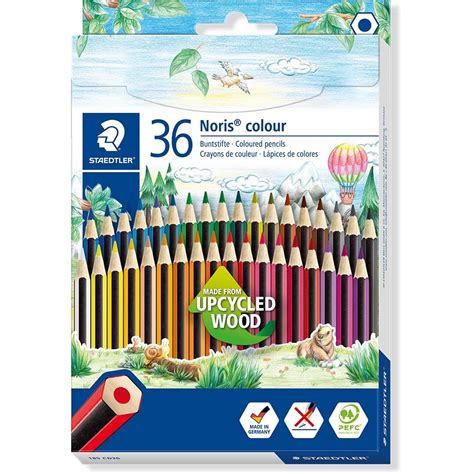 Lápis de Cor 36 cores Noris Colour Staedtler CX 1 UN Escrita