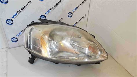 Volkswagen Fox Drivers Osf Front Headlight Store Used