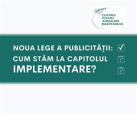 CJI Cum stăm la capitolul implementării noii Legi cu privire la