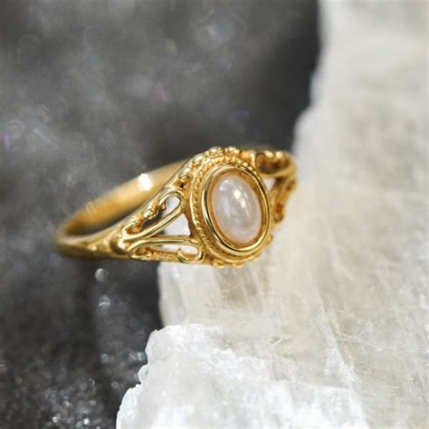 Vintage Pearl Ring - Etsy