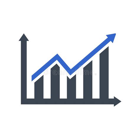 Icône De La Courbe De Croissance Illustration De Vecteur Illustration