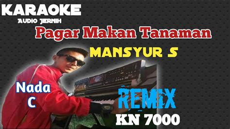 Pagar Makan Tanaman Mansyur S Karaoke Remix Kn Nada C