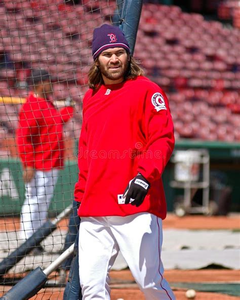 Johnny Damon Boston Red Sox Photo Stock éditorial Image Du Type