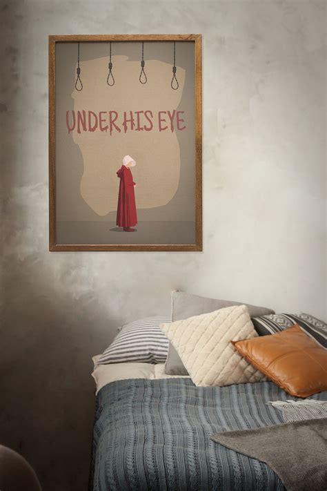 The Handmaids Tale Minimalist Poster Handmaids Tale Poster Handmaids