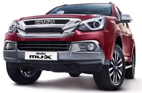 Isuzu New Isuzu Mu X Suv Launched At Rs 2627 Lakh Times Of India