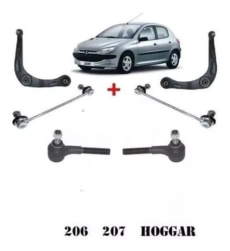 Kit Tren Delantero Peugeot 206 207 Hoggar Todos