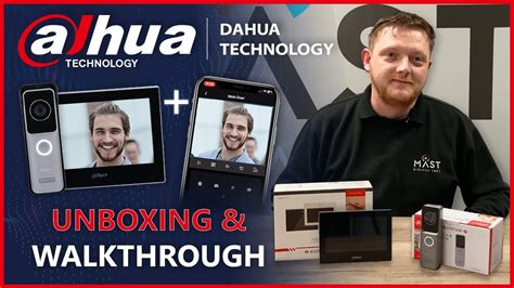 How To Setup A Dahua Wi Fi Intercom Doorbell Kit Dhi Ktw Unboxing