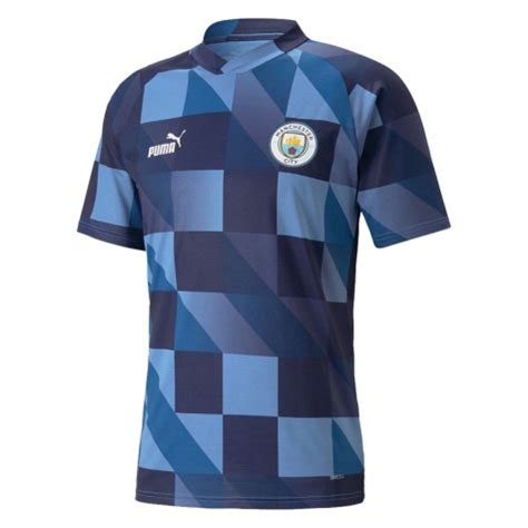 Manchester City Pre Match Jersey Blue Navy