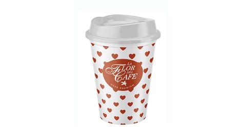 Vaso Isot Rmico Take Away Caf Con Leche La Flor Del Caf