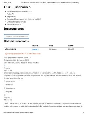Quiz Escenario 3 Primer Bloque Teorico Gestion DEL Talento Humano
