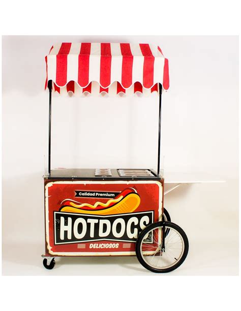 Carrito Hot Dog Express Deluxe Serie Pd01