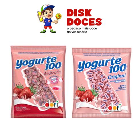 BALA DORI YOGURTE 100 600G Shopee Brasil