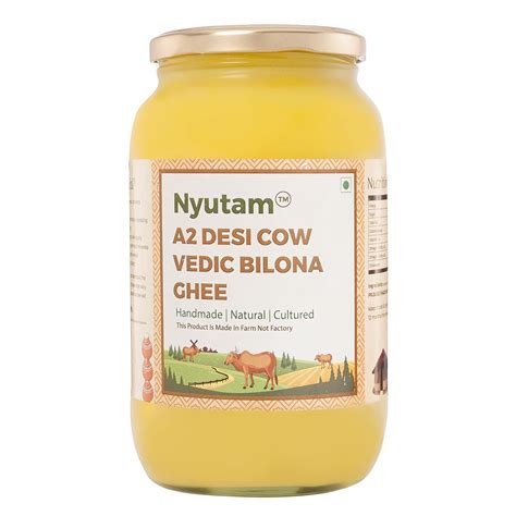 Nyutam Farm A Desi Cow Vedic Bilona Ghee Bilona Cultured Ghee