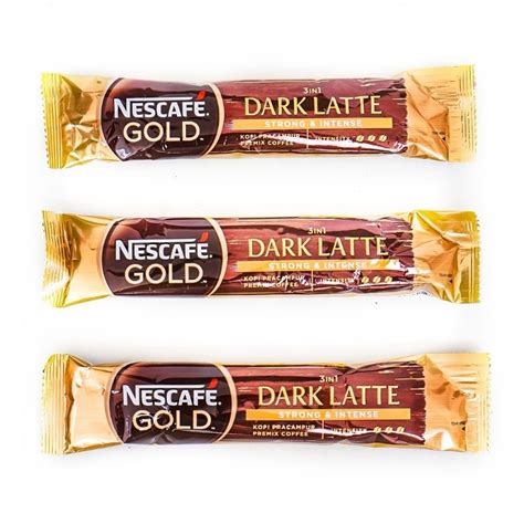 Jual Nescafe Gold Malaysia In Dark Latte Strong Intense Kemasan