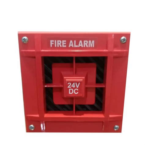 Mild Steel V Dc Fire Alarm Hooter For Offices At Rs In Jaipur