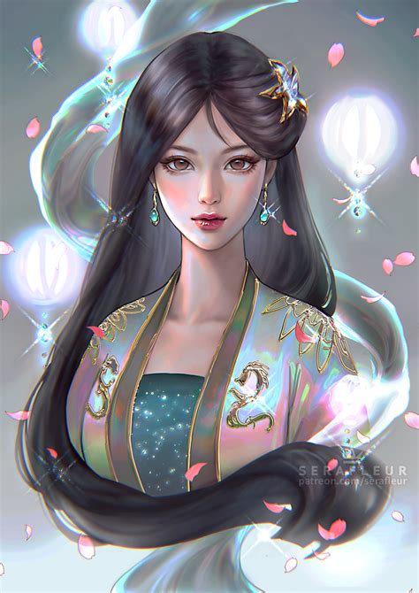 Mulan By Serafleur On Deviantart Disney Princess Art Disney Princess