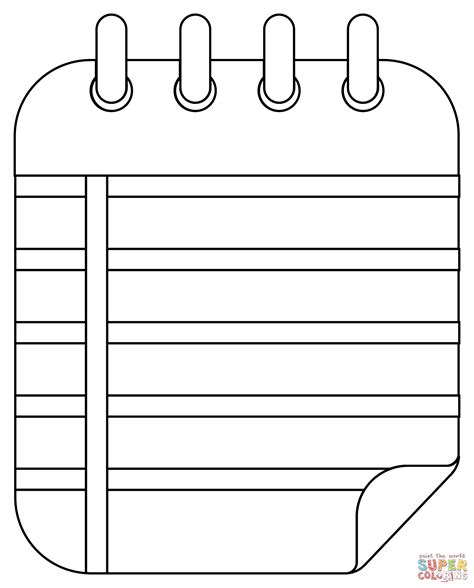 Dibujo De Papel Rayado Para Colorear Dibujos Para Colorear Imprimir