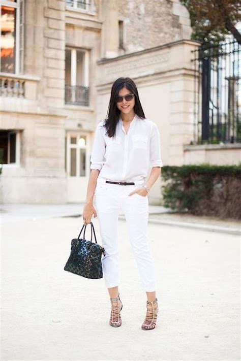 Le Fashion 30 Fresh Ways To Wear White Jeans