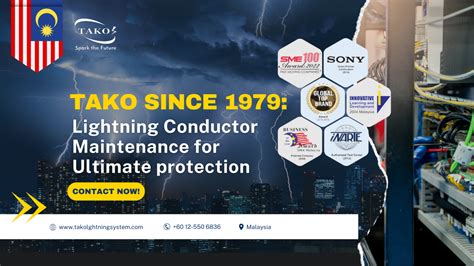 Tako Since Approved Lightning Conductor Maintenance