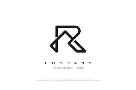 Premium Vector Initial Letter Ra Or Ar Logo Design Vector Template