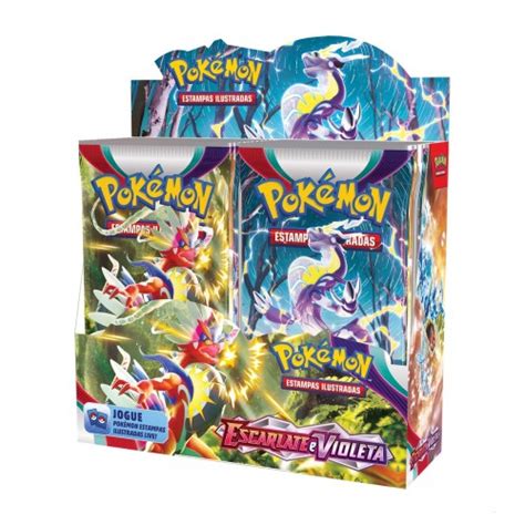 Box Display Pokemon Escarlate E Violeta 1 003 216 Cartas Pokemon