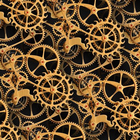 Copper Gears 23 Pattern