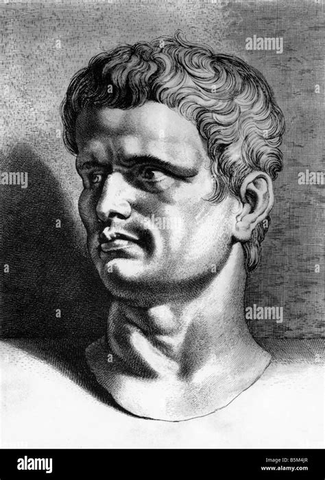 Brutus Marcus Junius 85 Bc 42 Bc Roman Senator Who Killed Julius