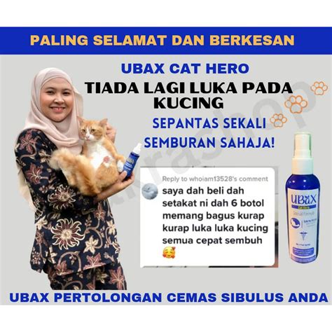 Ubax Spray Kucingubat Kutu Kucingubax Kucingselsemaluka Bukan Sporo