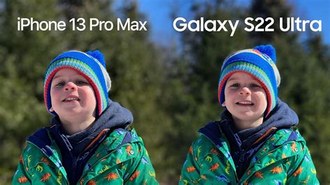 Camera Comparison: Samsung's Galaxy S22 Ultra vs. Apple's iPhone 13 Pro ...