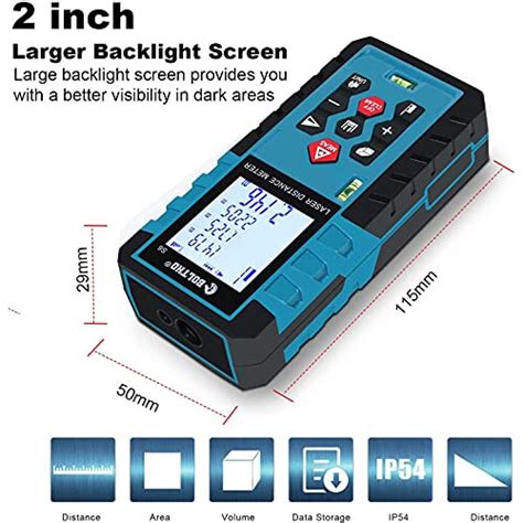 Laser Distance Meter M Ft Boltho Laser Measure Device With