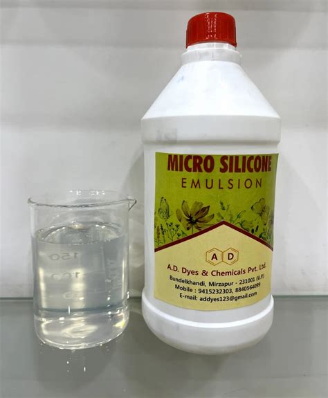 Micro Silicone Emulsion Agent At Rs Kg Silicone Emulsion For