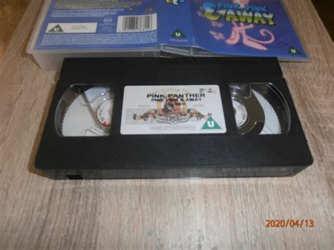 THE PINK PANTHER Cartoon Collection Vhs Pink Pink Away FREE P P