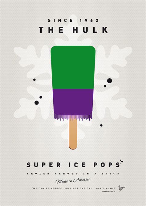 My Superhero Ice Pop The Hulk Digital Art By Chungkong Art
