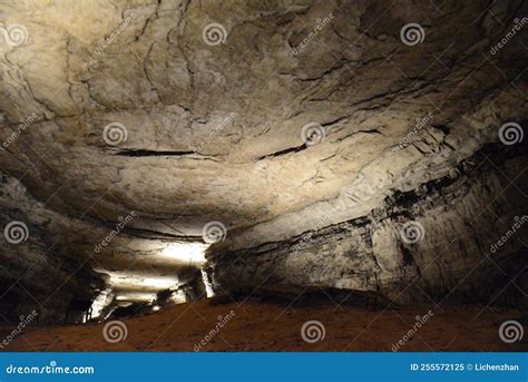 Historic Entrance In Mammoth Cave National Park Stock Image Image Of Terrain Darkness 255572125