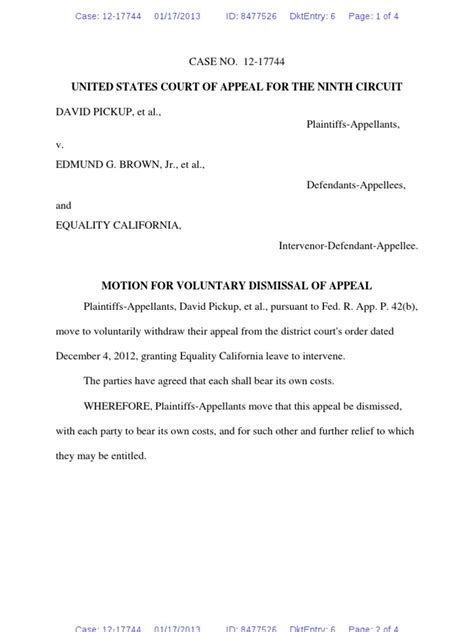 United States Court Of Appeal For The Ninth Circuit Pdf Fax Appeal