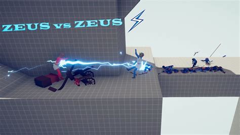 Zeus Vs Zeus Totally Accurate Battle Simulator Tabs Youtube